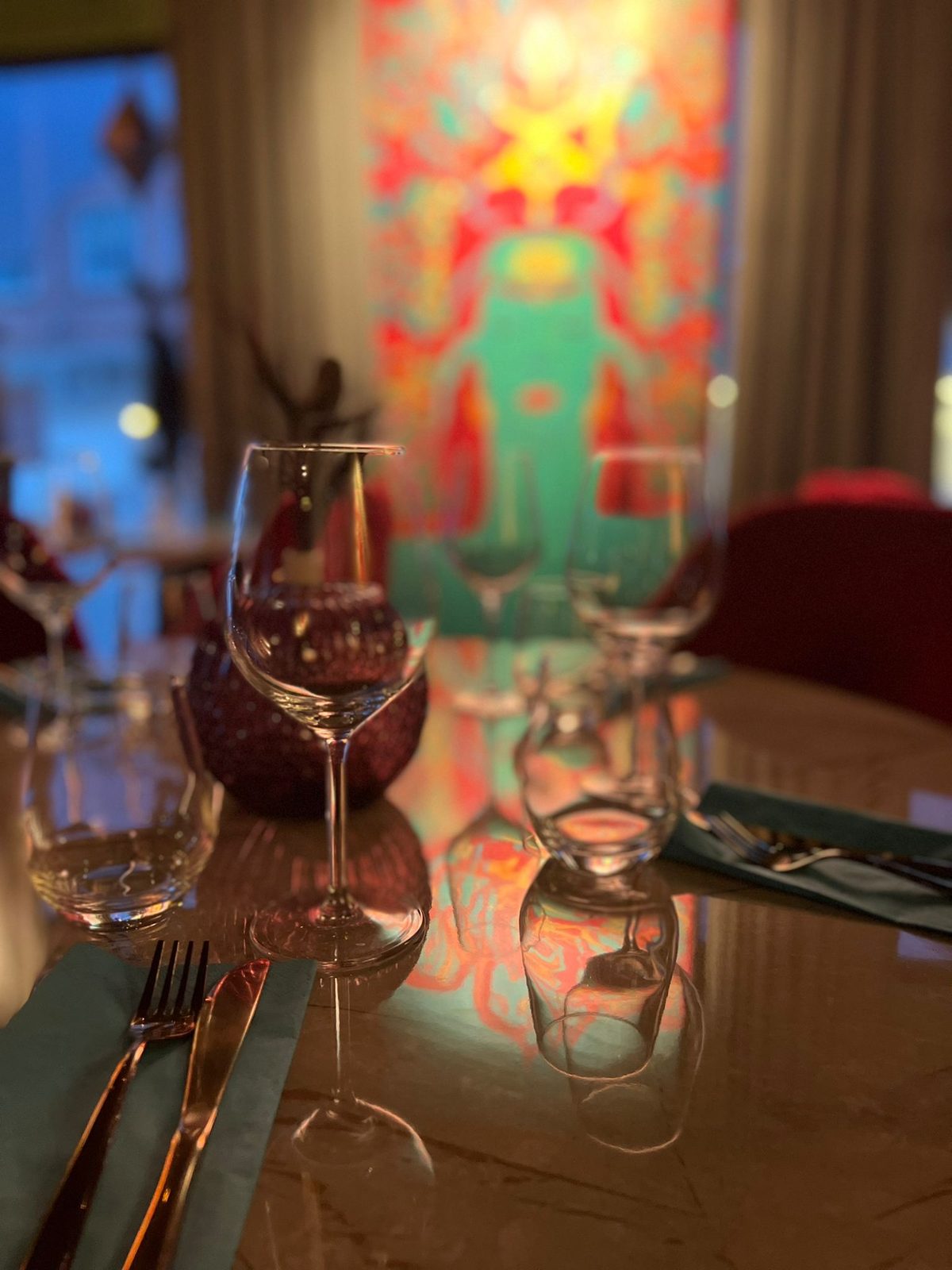 Interiør hos Mother India Fredrikstad